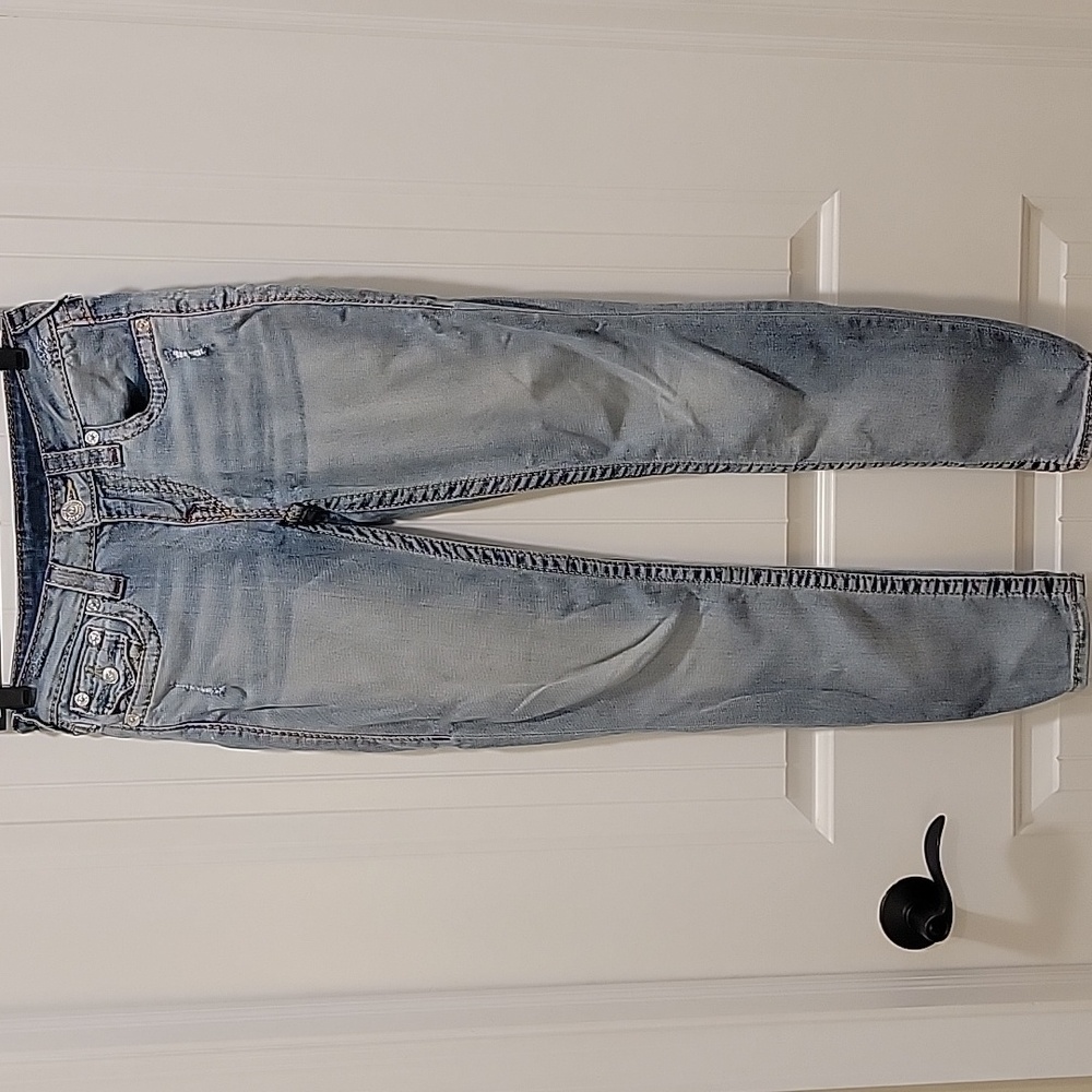 True Religion Women's Light Blue Skinny Jeans Size 26 - Picture 12 of 12